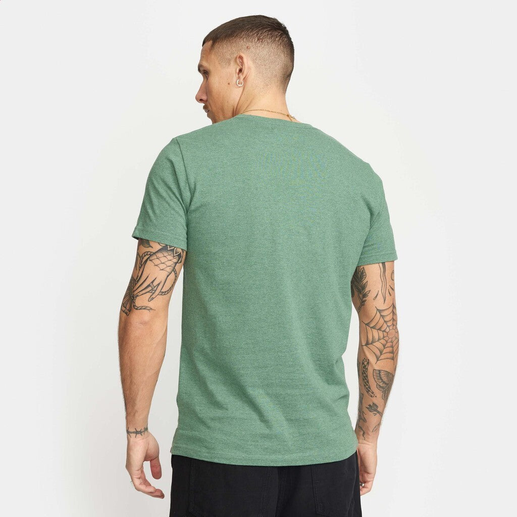 Revolution Regular T-shirt T-Shirts Dustgreen-melange