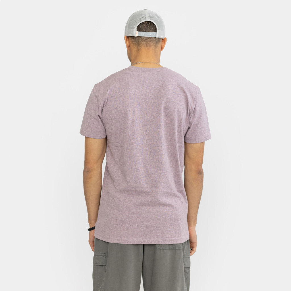 Revolution Regular T-shirt T-Shirts Purple-melange