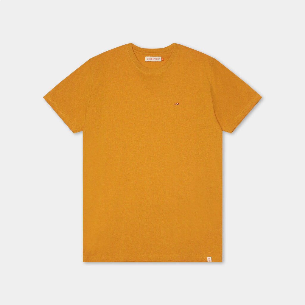 Revolution Regular T-shirt T-Shirts Orange-melange