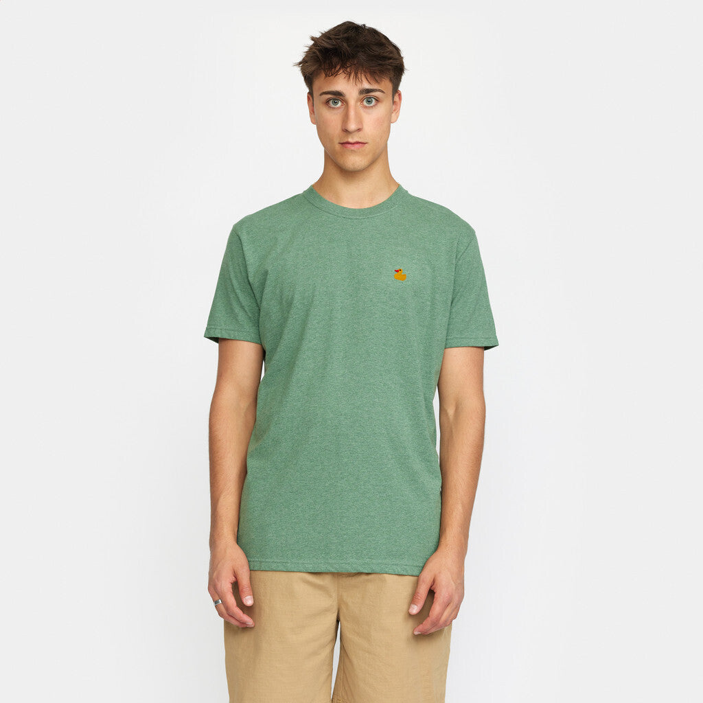 Revolution Regular T-shirt T-Shirts Dustgreen-melange