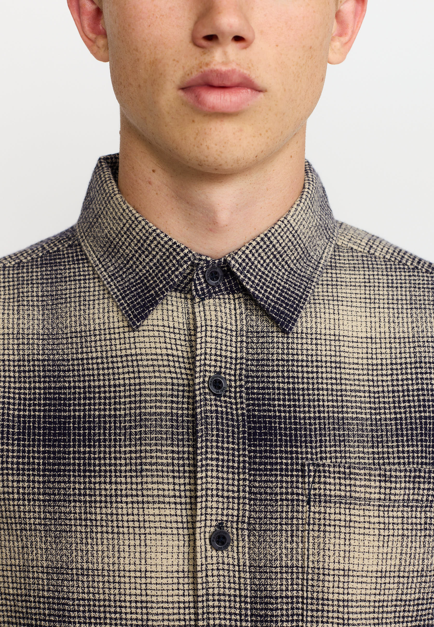 Revolution Shirt Long-sleeve Shirts Navy