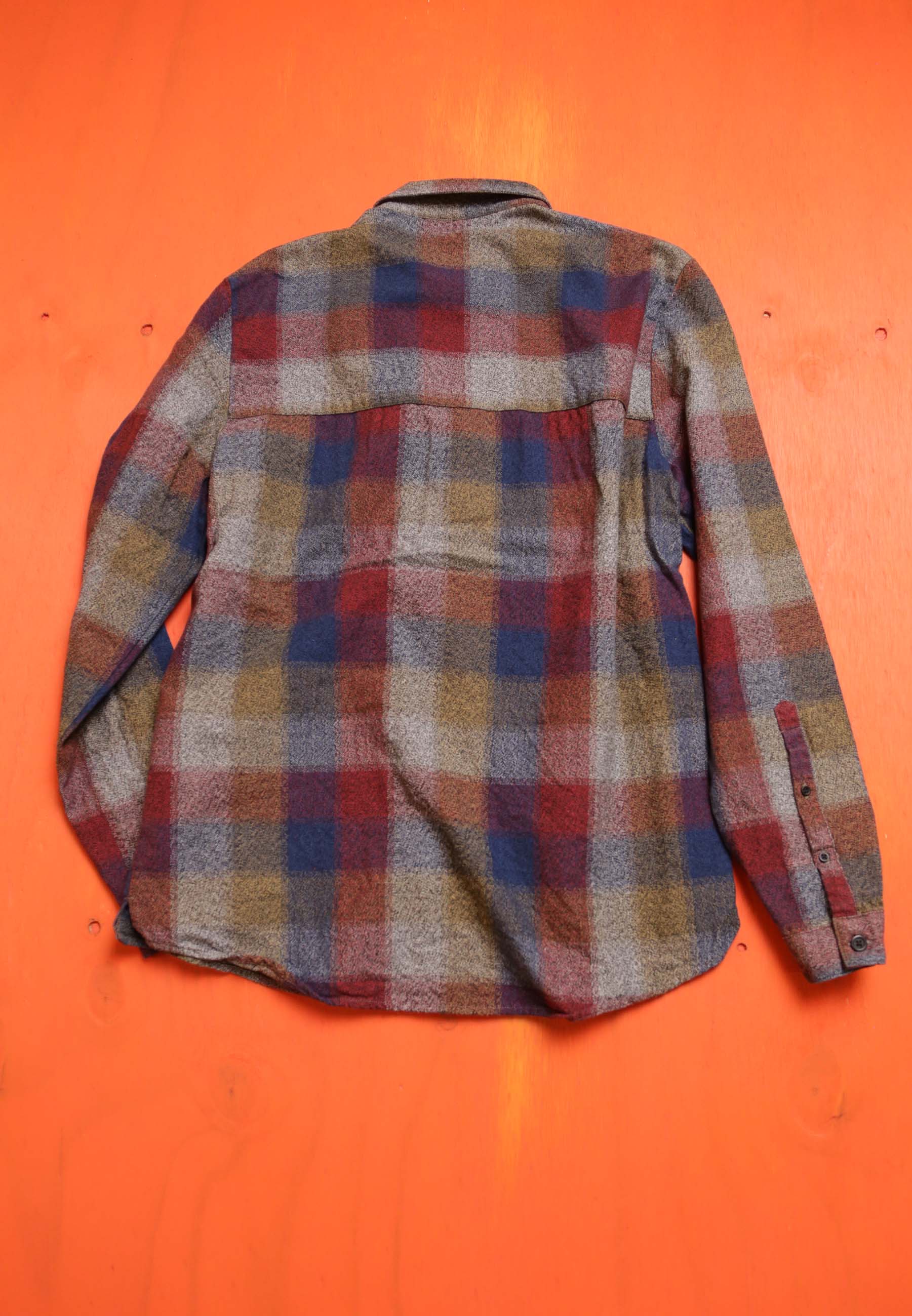 Revolution Shirt Check Vintaged Red