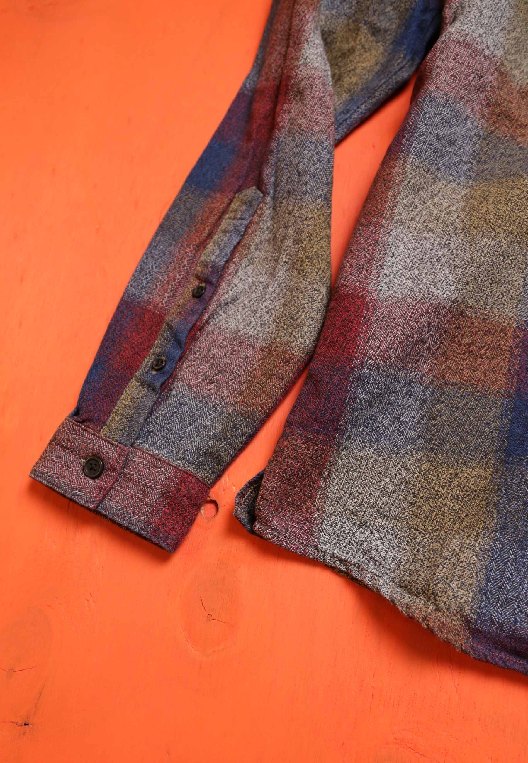 Revolution Shirt Check Vintaged Red