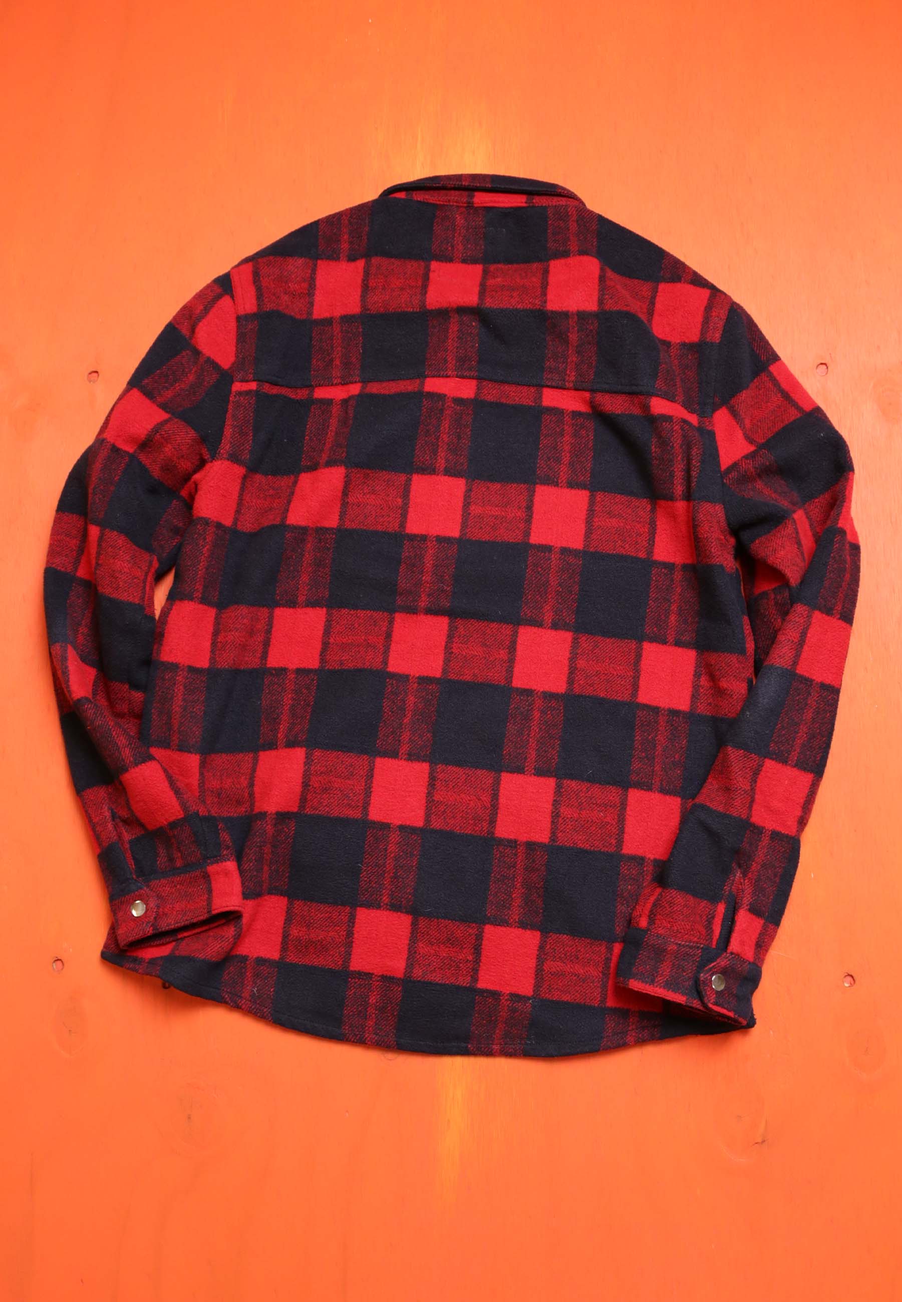 Revolution Shirt Check Vintaged Red