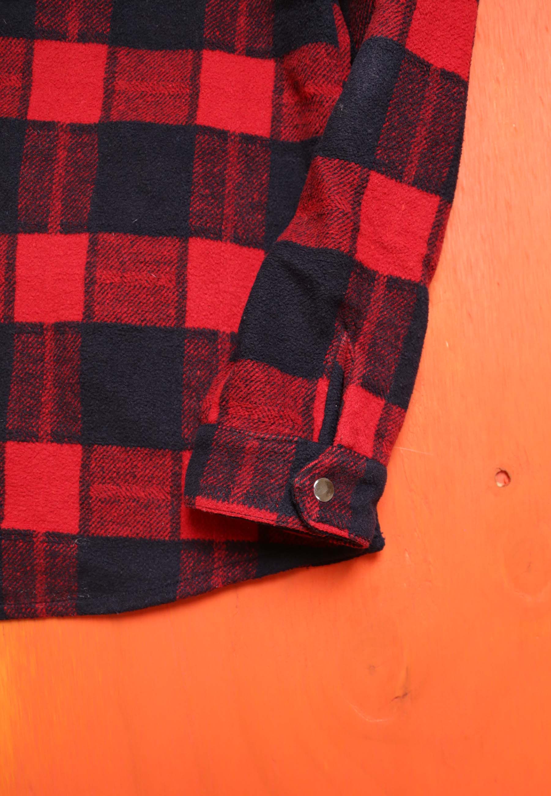 Revolution Shirt Check Vintaged Red