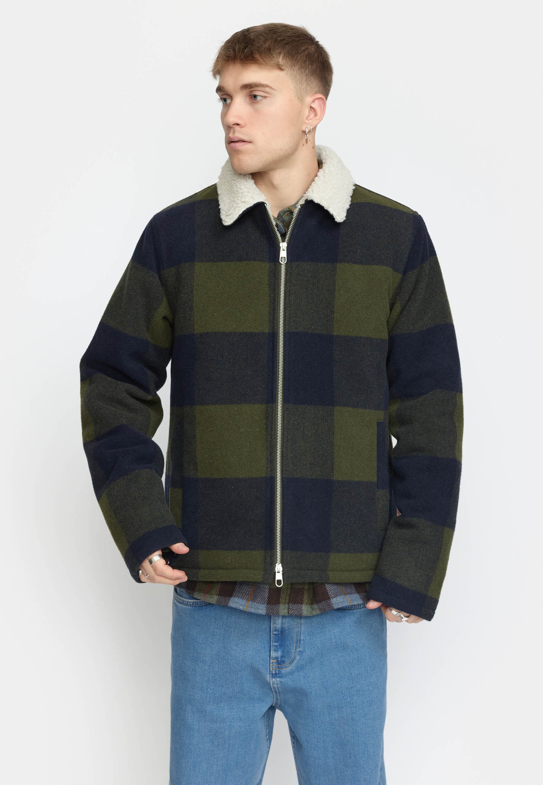 Revolution Shirt Jacket Winter Outerwear Army