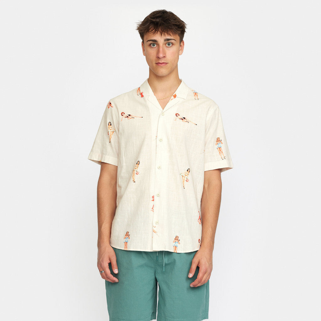 Revolution Short-sleeved Cuban Shirt Short-sleeve shirts Offwhite