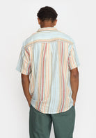 Revolution Short-sleeved Cuban Shirt Short-sleeve shirts Lightblue