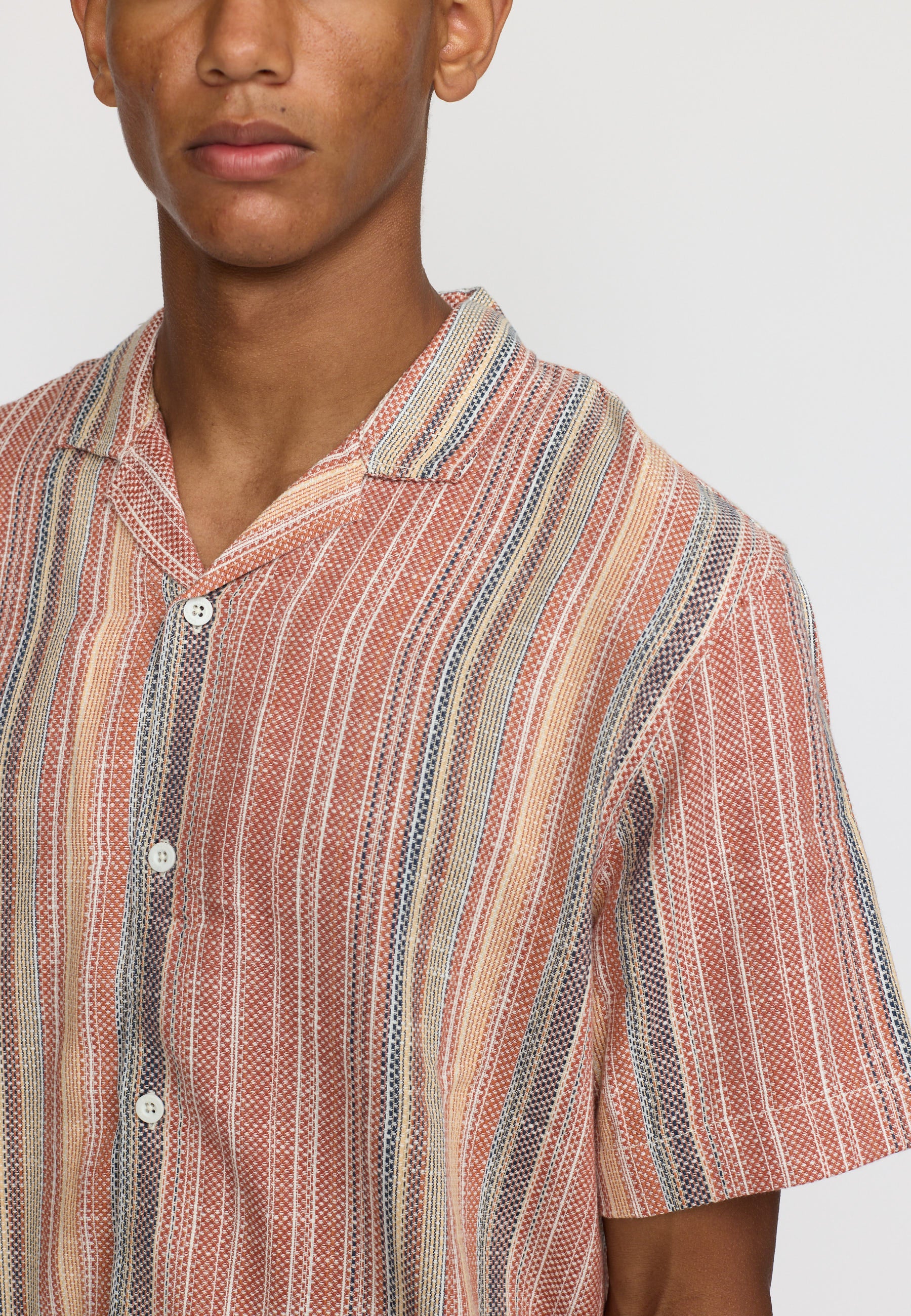 Revolution Short-sleeved Cuban Shirt Short-sleeve shirts Red