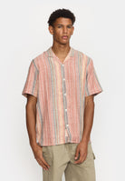Revolution Short-sleeved Cuban Shirt Short-sleeve shirts Red