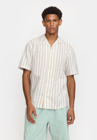 Revolution Short-sleeved Cuban Shirt Short-sleeve shirts Blue