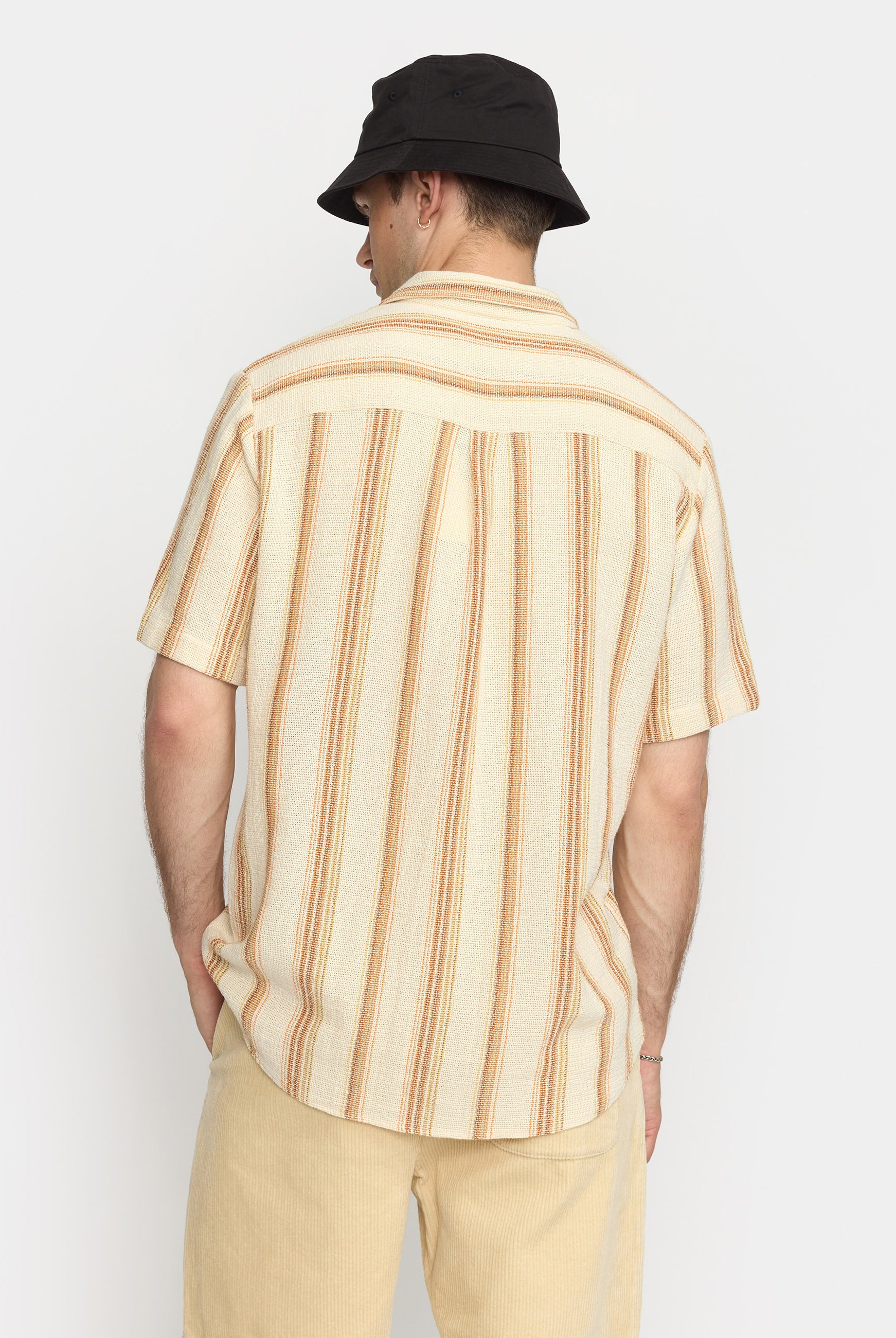 Revolution Short-sleeved Cuban Shirt Short-sleeve shirts Orange