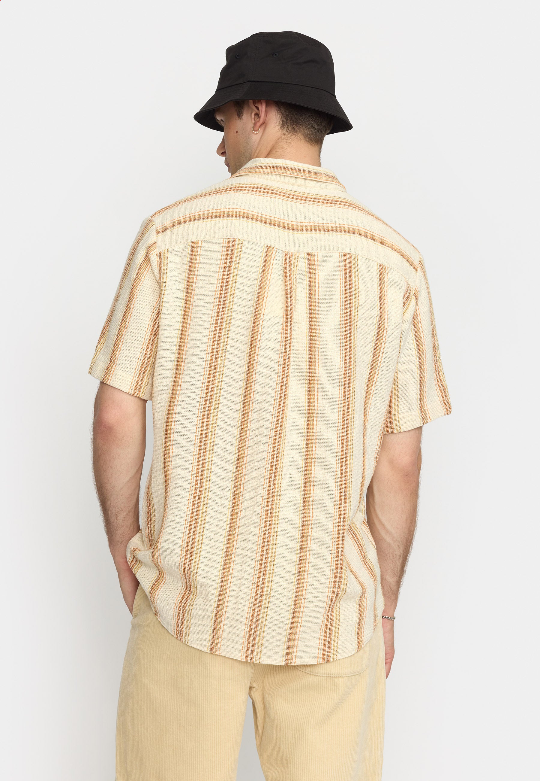 Revolution Short-sleeved Cuban Shirt Short-sleeve shirts Orange