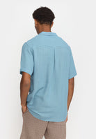 Revolution Short-sleeved Cuban Shirt Short-sleeve shirts Blue