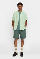 Revolution Short-sleeved Cuban Shirt Short-sleeve shirts Green