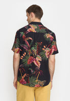 Revolution Short-sleeved Cuban Shirt Short-sleeve shirts Black
