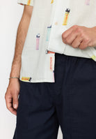 Revolution Short-sleeved Cuban Shirt Short-sleeve shirts Offwhite