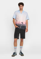 Revolution Short-sleeved Cuban Shirt Short-sleeve shirts Pink