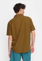 Revolution Short-sleeved Cuban Shirt Short-sleeve shirts Army