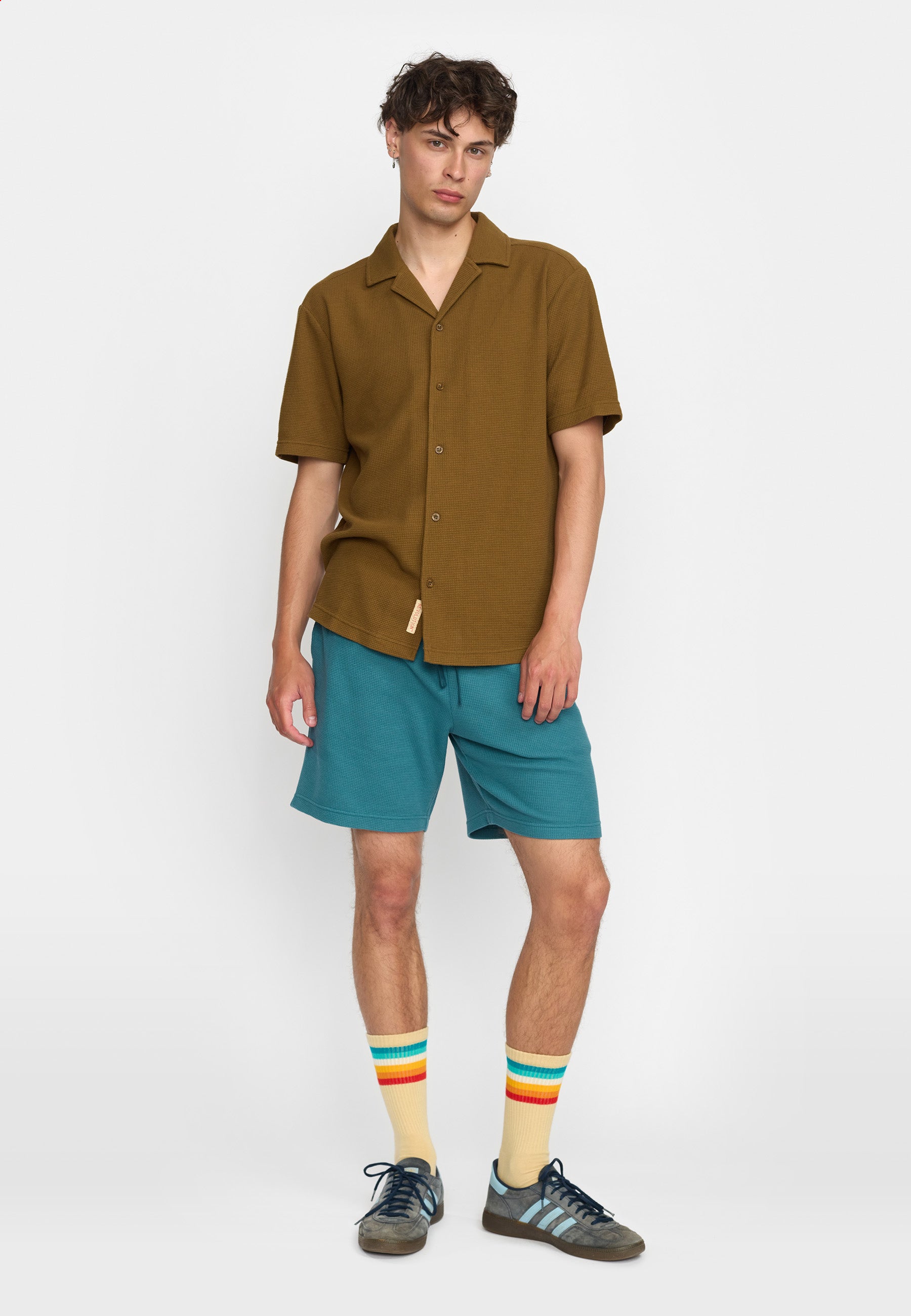 Revolution Short-sleeved Cuban Shirt Short-sleeve shirts Army