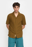 Revolution Short-sleeved Cuban Shirt Short-sleeve shirts Army