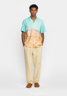 Revolution Short-sleeved Cuban Shirt Short-sleeve shirts Turquoise