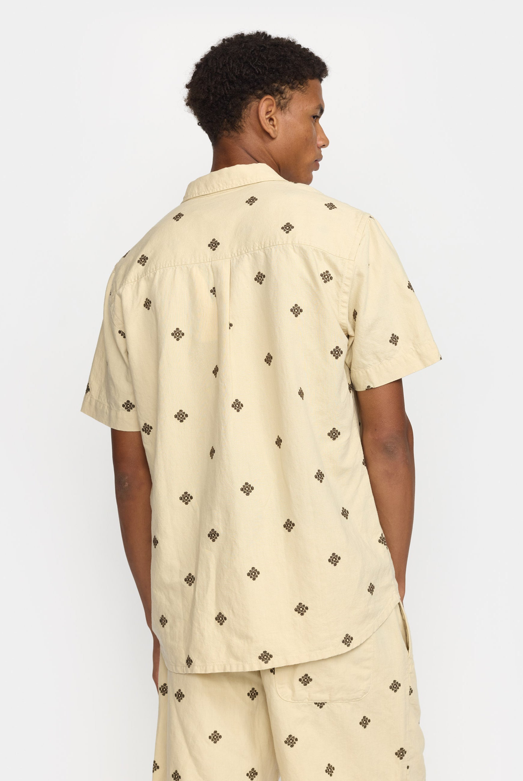 Revolution Short-sleeved Cuban Shirt Short-sleeve shirts Offwhite