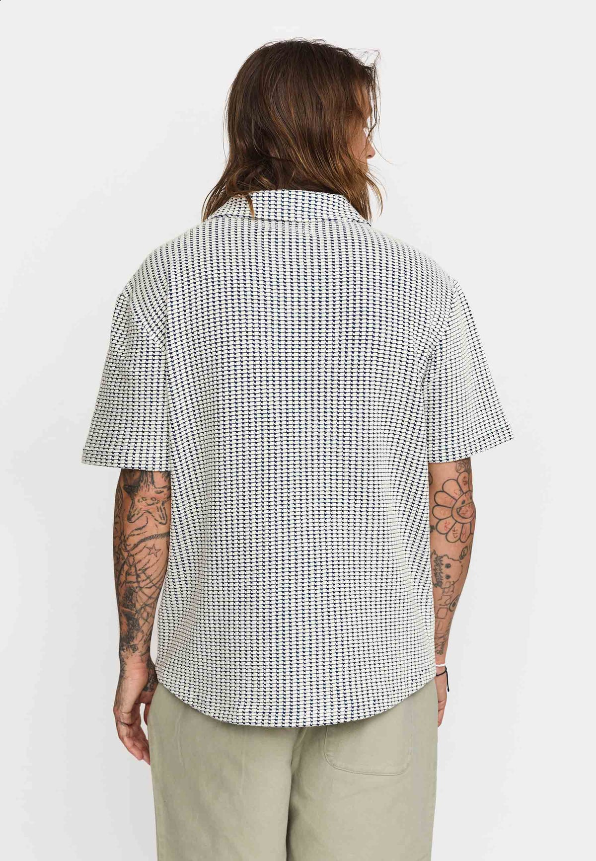 Revolution Short-sleeved Cuban Shirt Short-sleeve shirts Offwhite