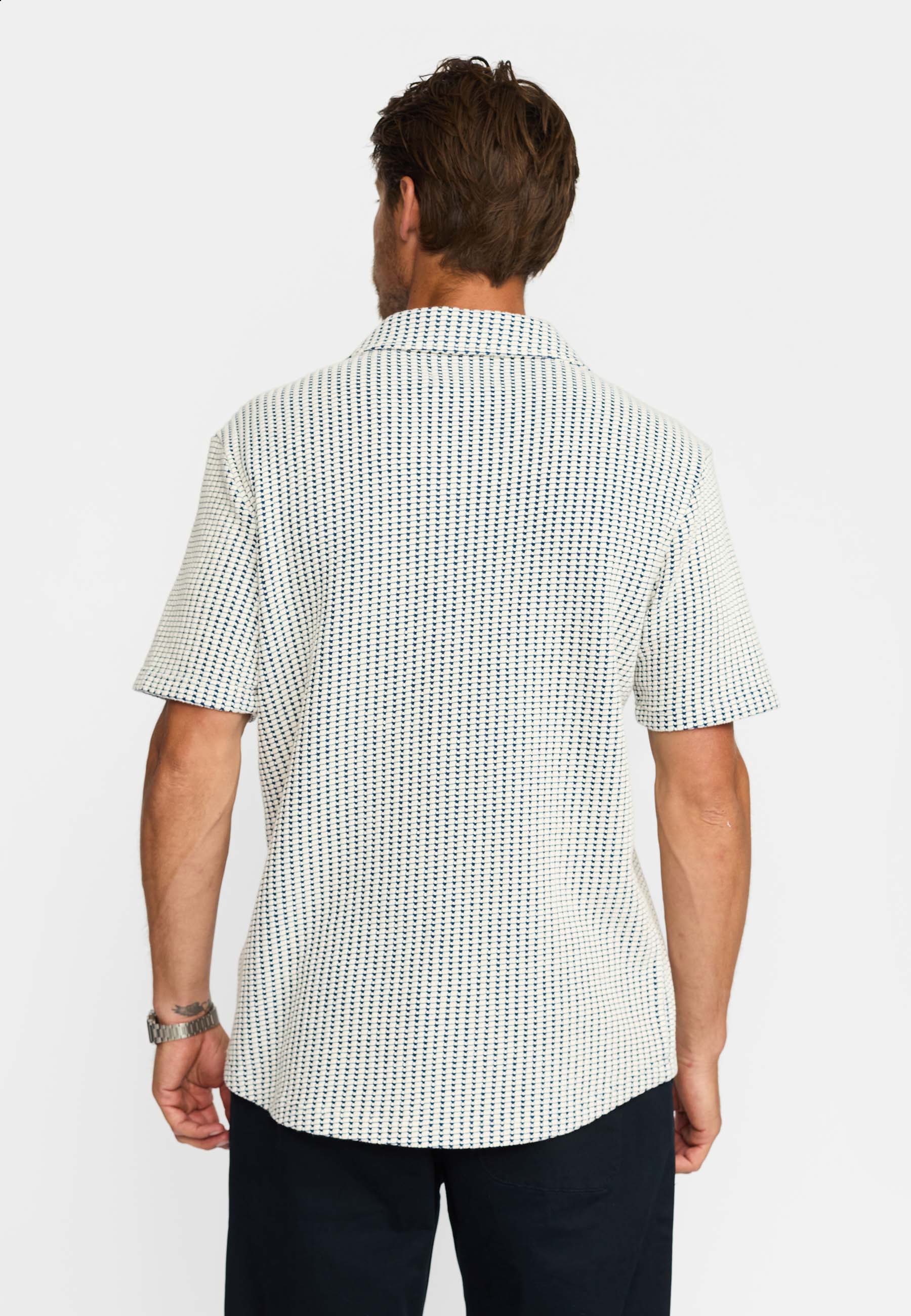 Revolution Short-sleeved Cuban Shirt Short-sleeve shirts Offwhite