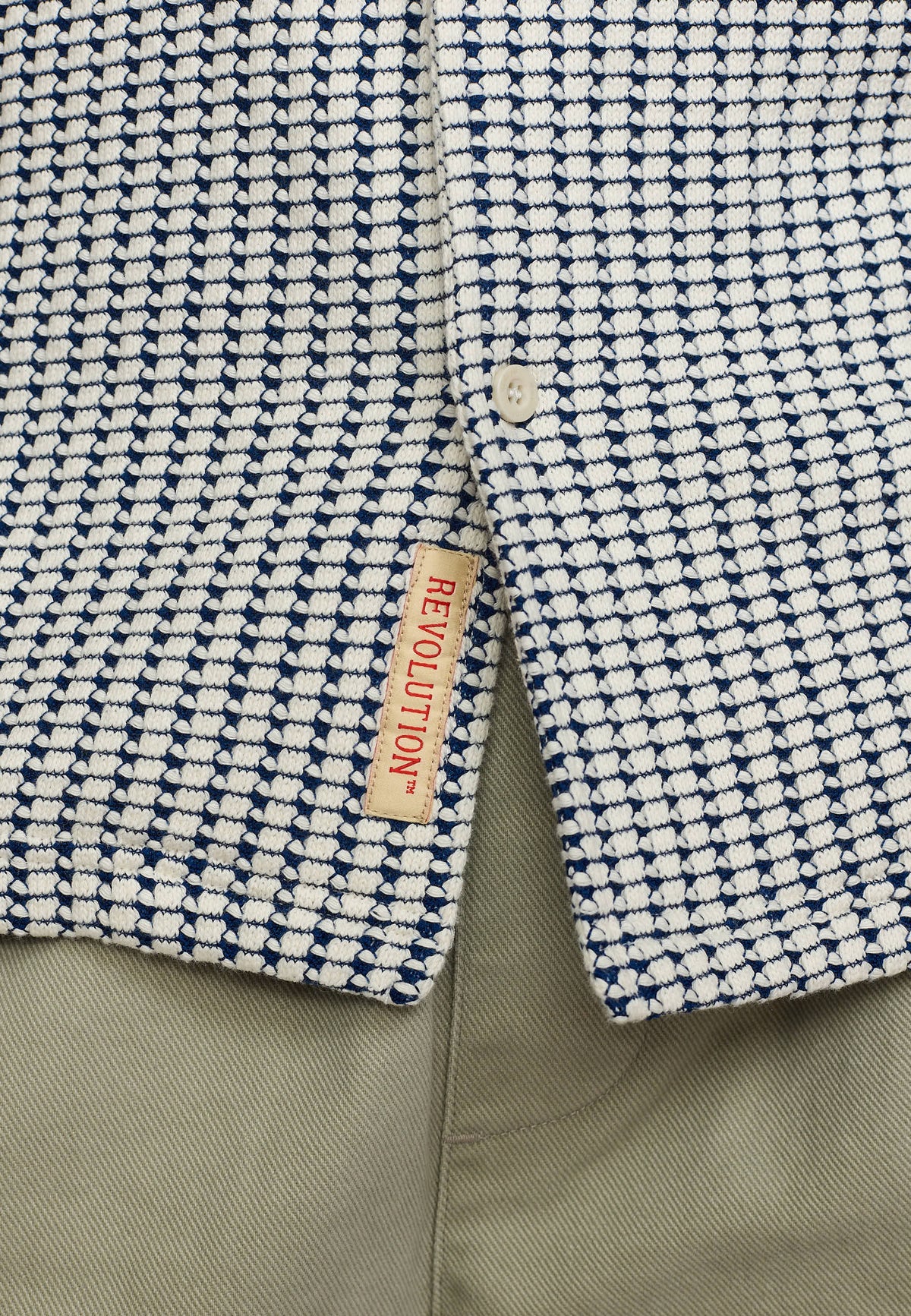 Revolution Short-sleeved Cuban Shirt Short-sleeve shirts Offwhite