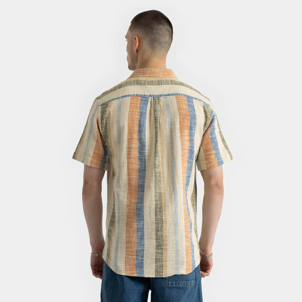 Revolution Short-sleeved Cuban Shirt Short-sleeve shirts Lightblue