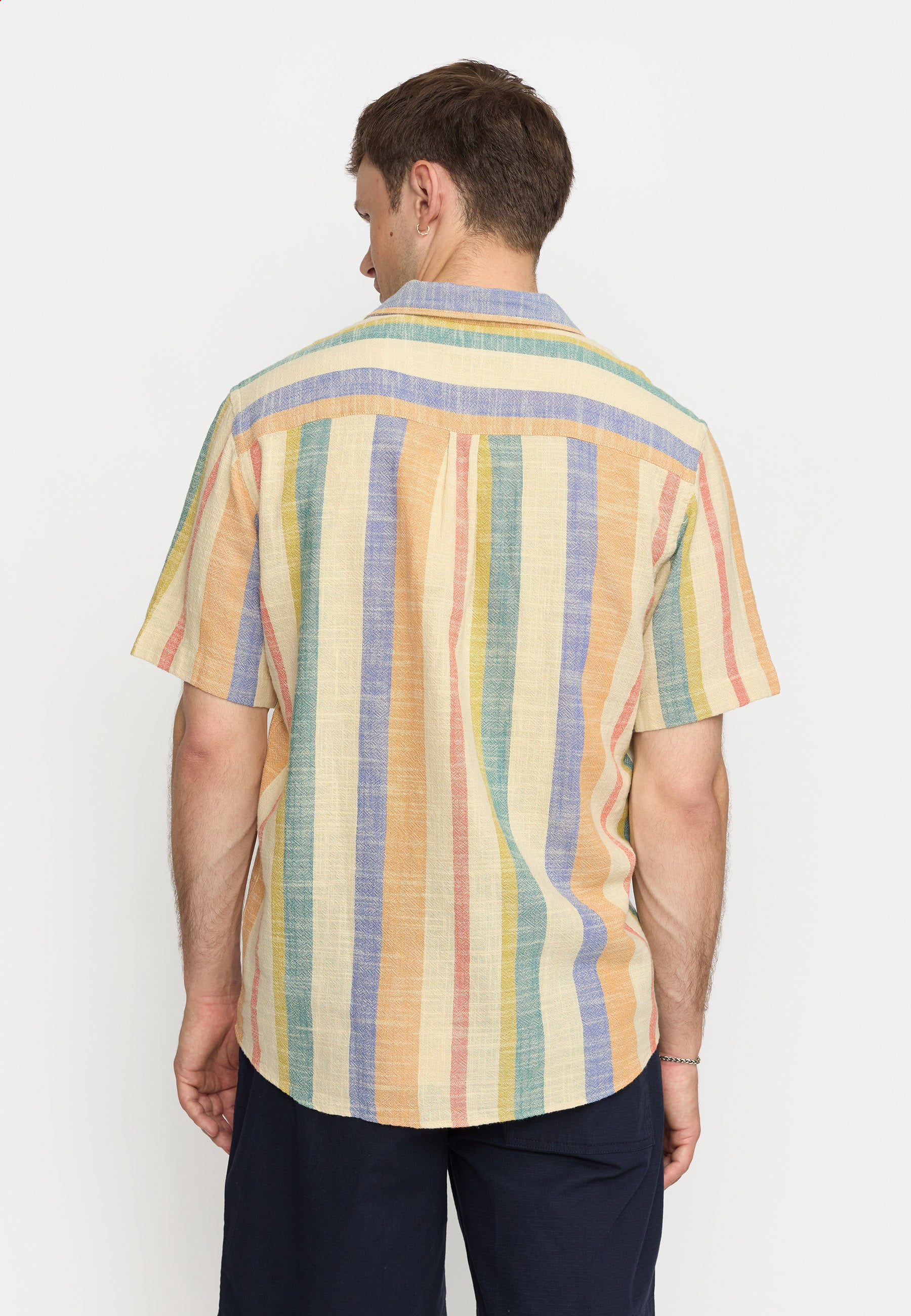 Revolution Short-sleeved Cuban Shirt Short-sleeve shirts Orange