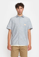 Revolution Short-sleeved Loose Shirt Short-sleeve shirts Blue