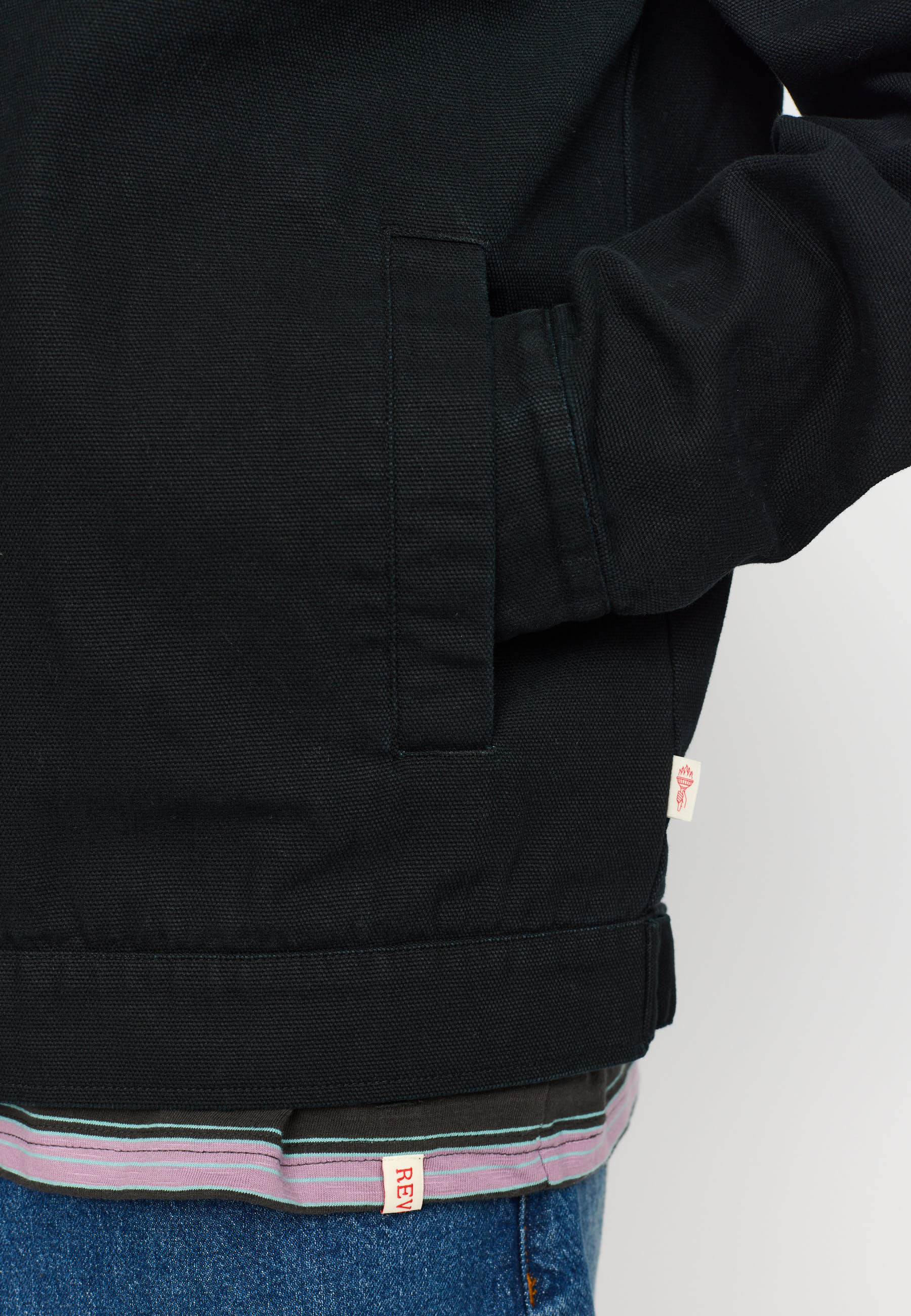 Revolution Short Jacket Lightweight Outerwear Black