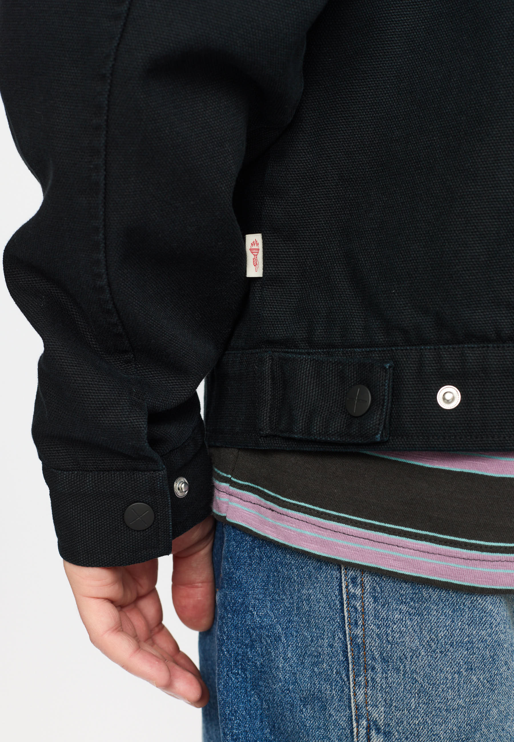 Revolution Short Jacket Lightweight Outerwear Black