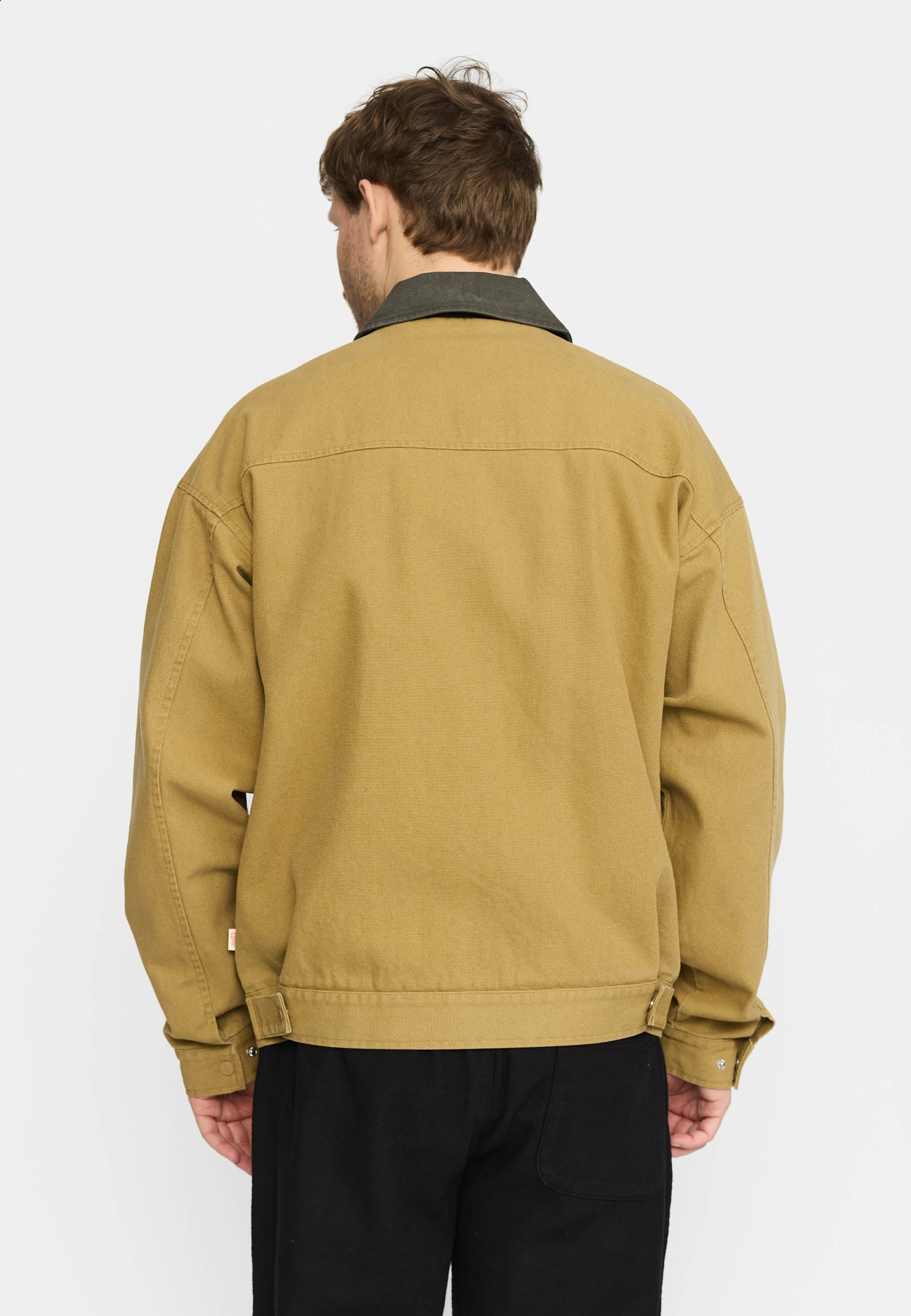 Revolution Short Jacket Lightweight Outerwear Darkkhaki