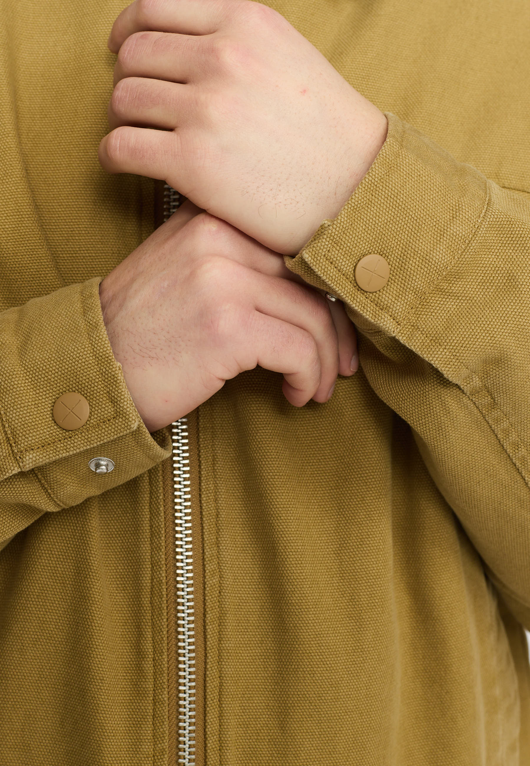 Revolution Short Jacket Lightweight Outerwear Darkkhaki