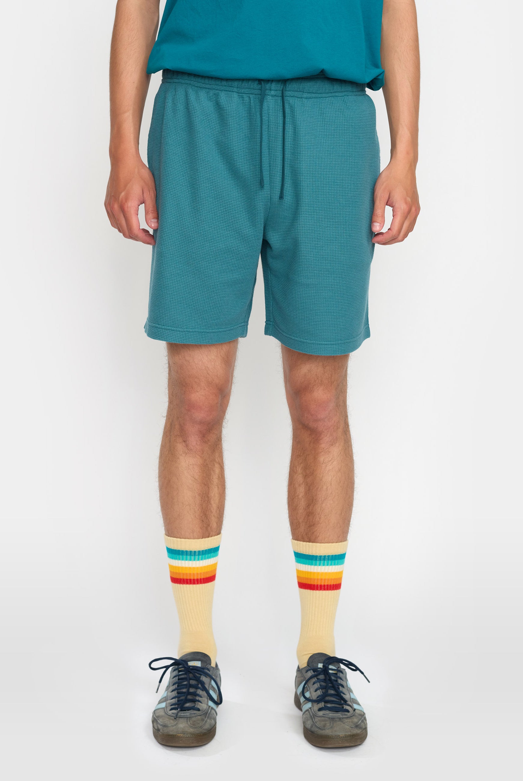 Revolution Sweat Shorts Shorts Petrol