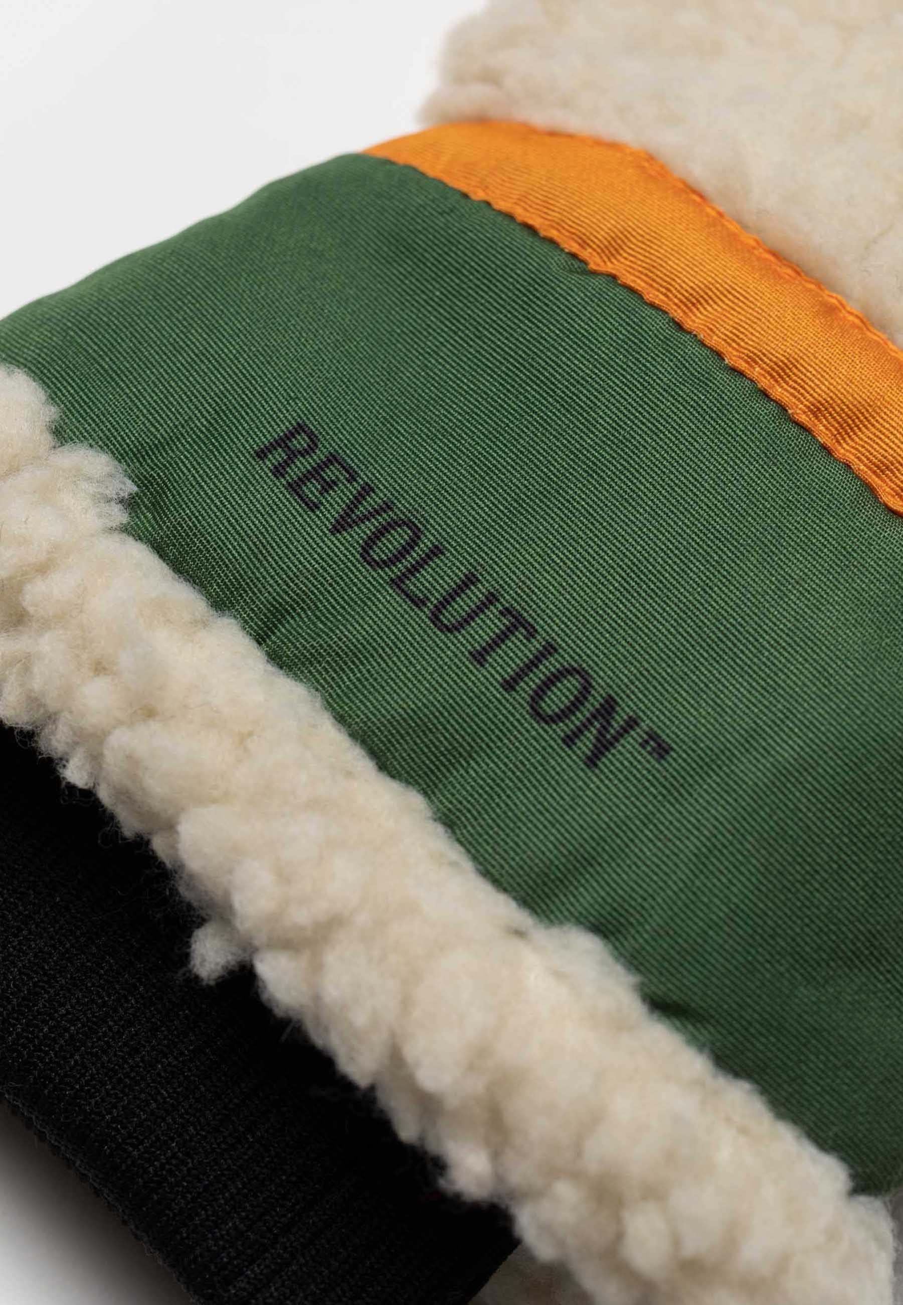 Revolution Teddy Mittens Accessories Offwhite