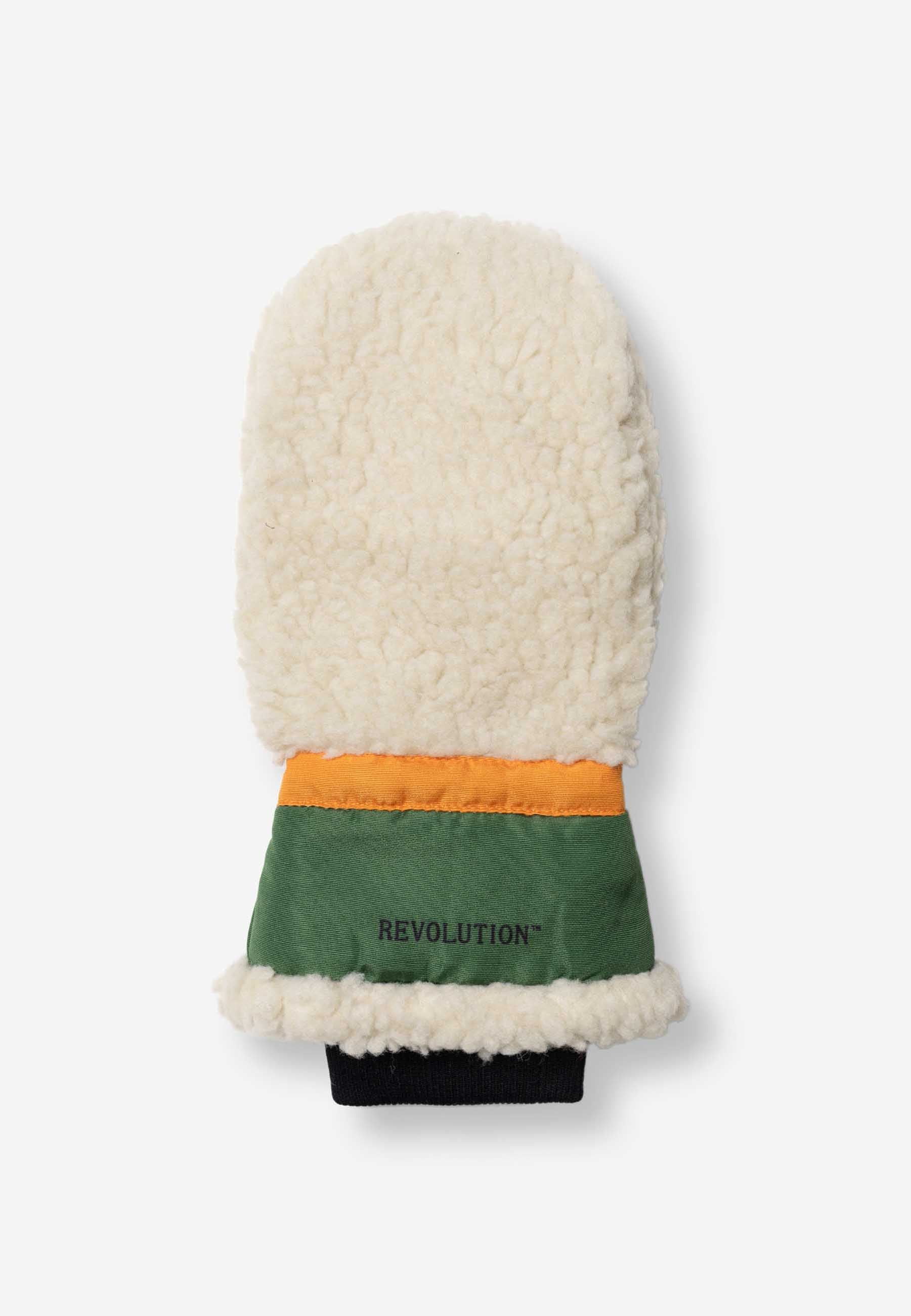 Revolution Teddy Mittens Accessories Offwhite