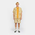 Revolution Terry Cuban Shirt Short-sleeve shirts Khaki