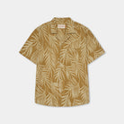 Revolution Terry Cuban Shirt Short-sleeve shirts Khaki