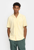 Revolution Terry Short-sleeved Cuban Shirt Short-sleeve shirts Offwhite