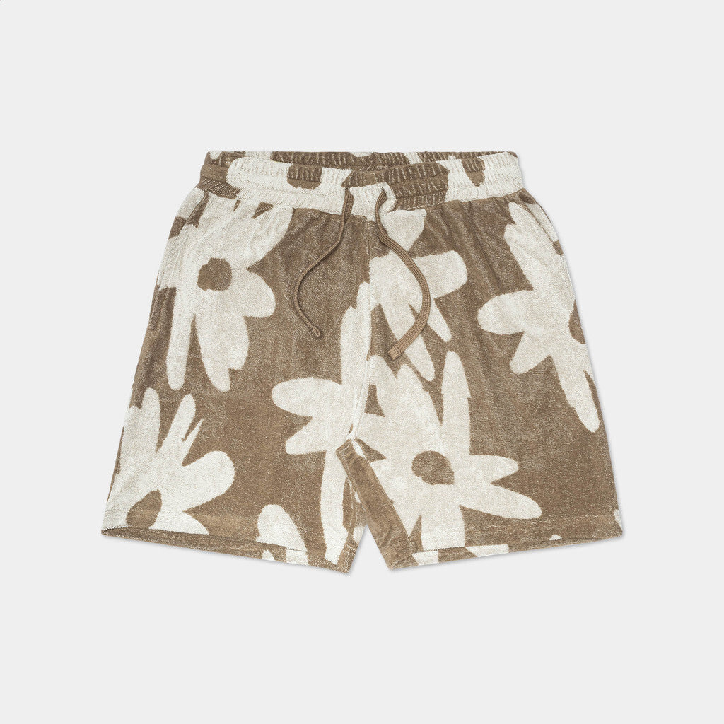 Revolution Terry Shorts Bottoms Brown