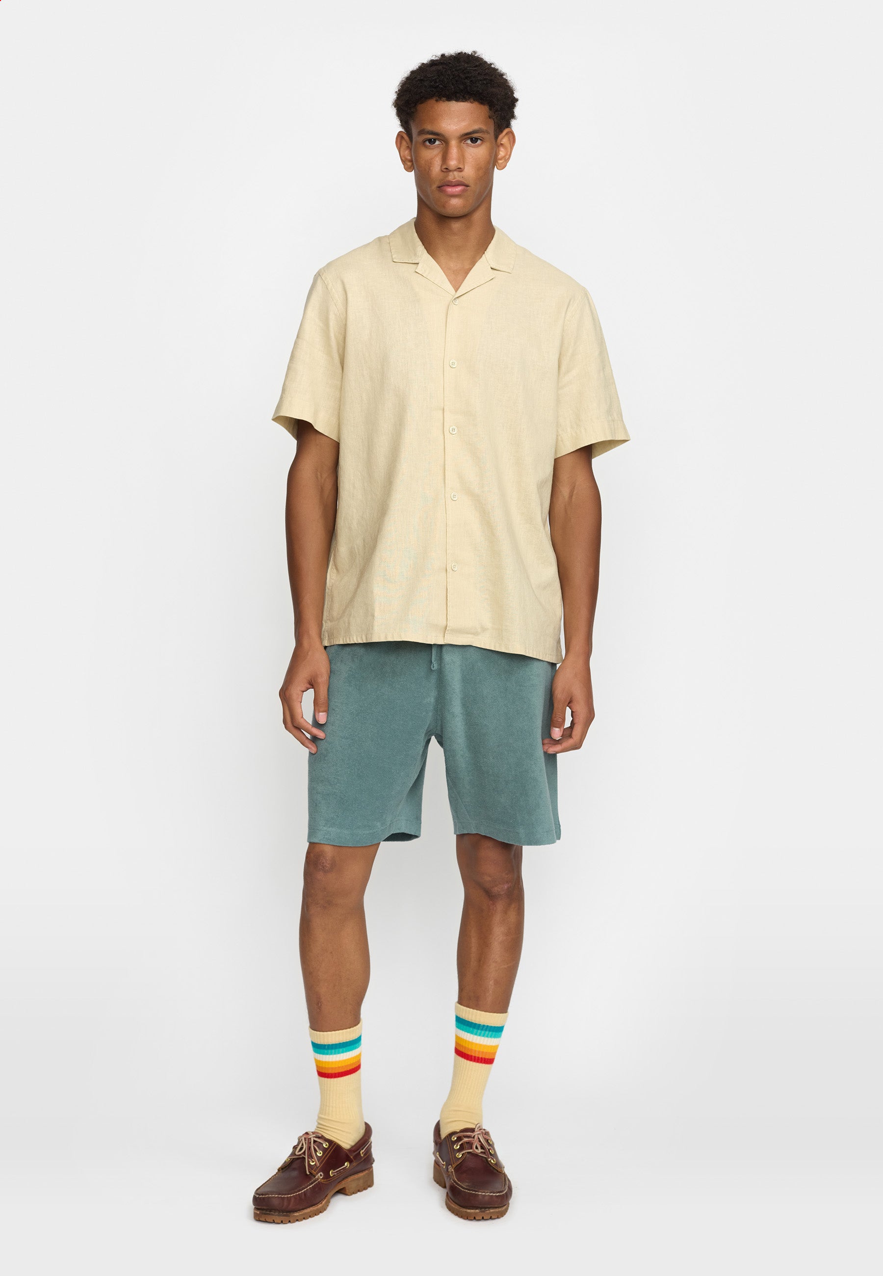 Revolution Terry Shorts Shorts Blue