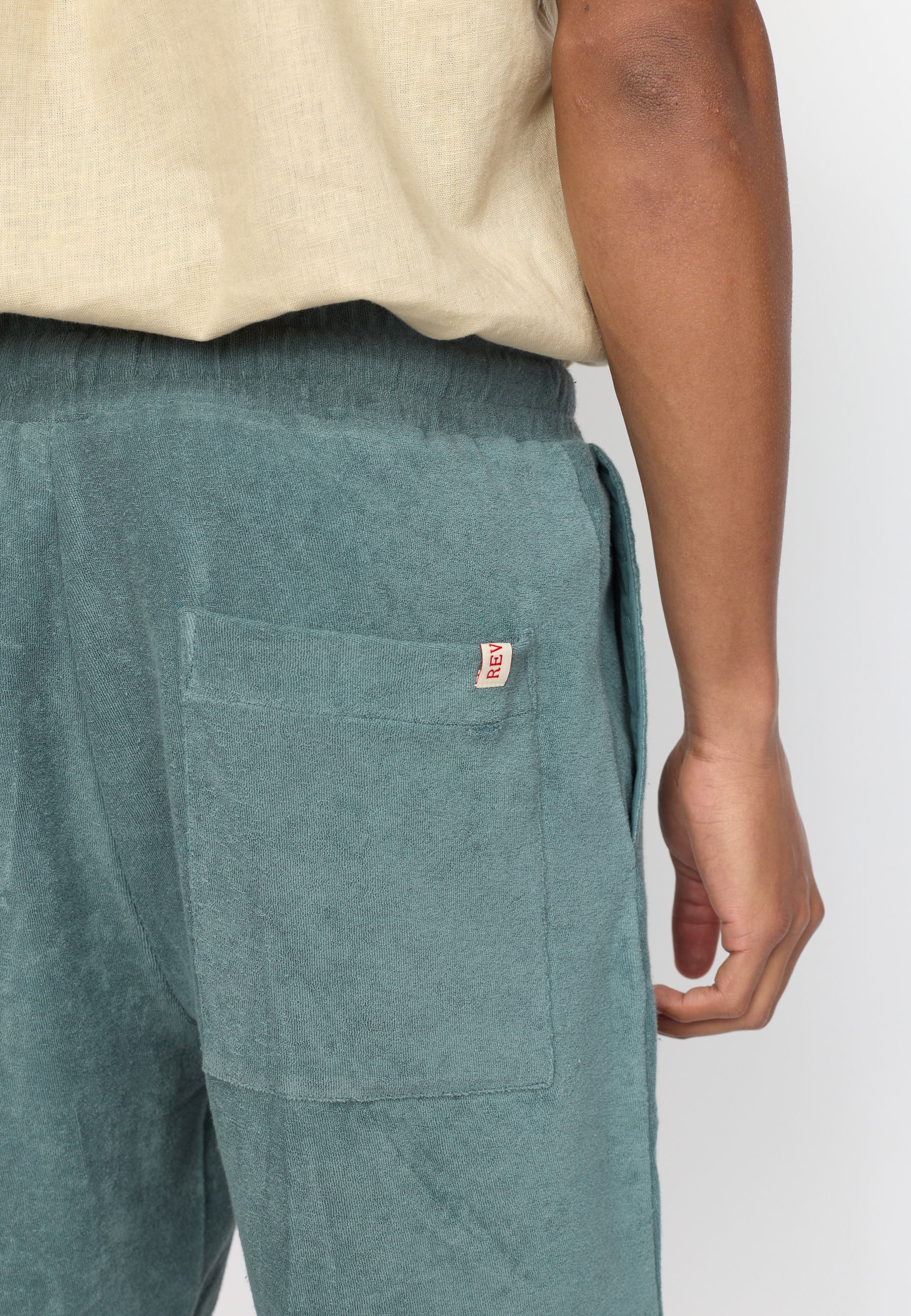 Revolution Terry Shorts Shorts Blue