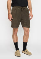 Revolution Terry Shorts Shorts Darkbrown