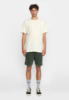 Revolution Terry Shorts Shorts Dustgreen