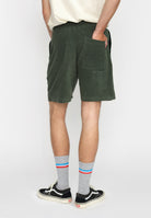 Revolution Terry Shorts Shorts Dustgreen