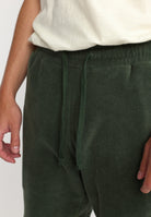 Revolution Terry Shorts Shorts Dustgreen